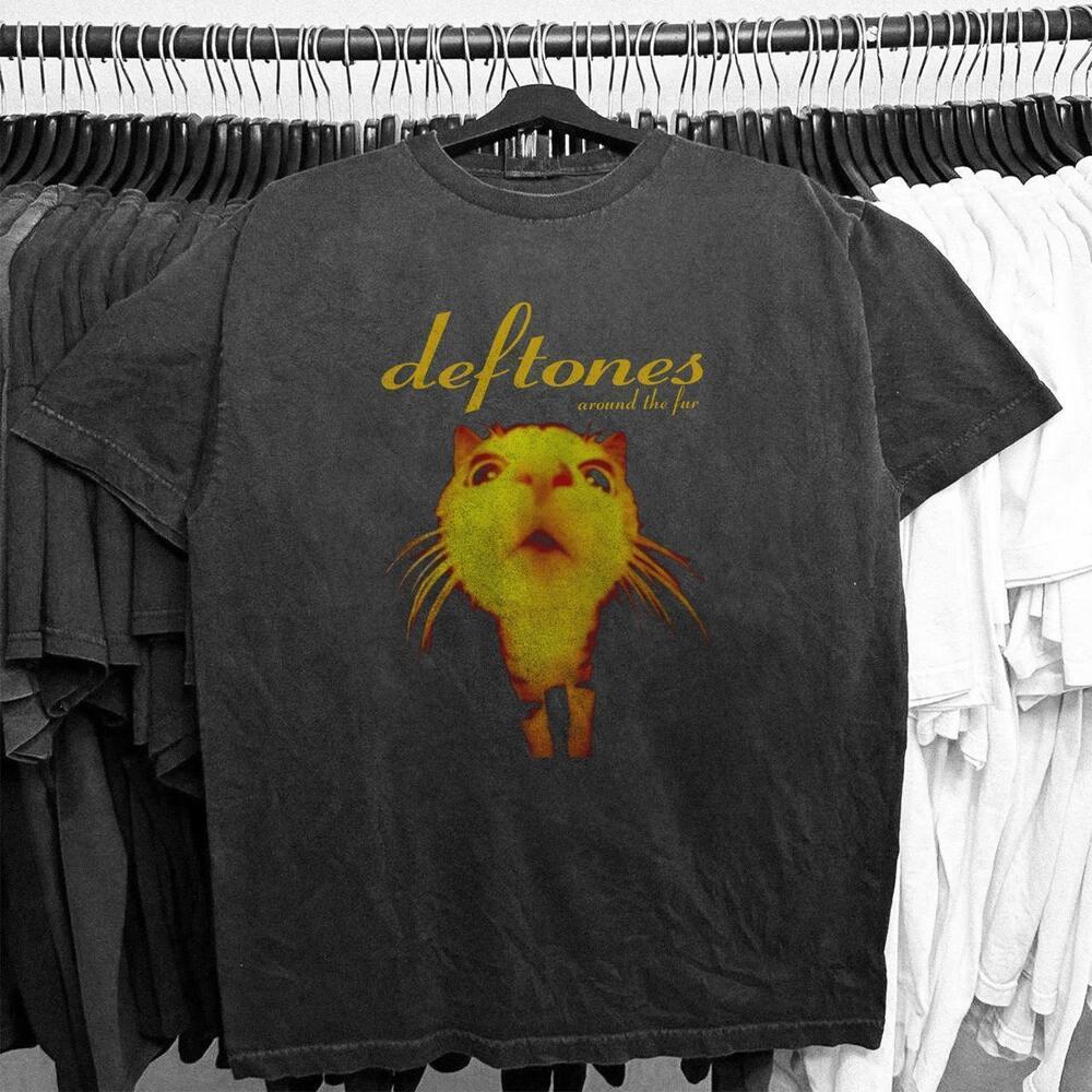 Deftones Around The World Gig Tour T-Shirt Cotton Tee